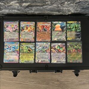 Pokémon EX card lot of 10 Trading Cards from Prismatic Evolutions Set